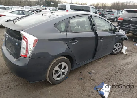 2013 Toyota Prius Two from USA, damaged, VIN JTDKN3DU2D1649470